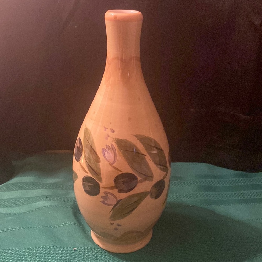Boulevard Hand Painted Vase